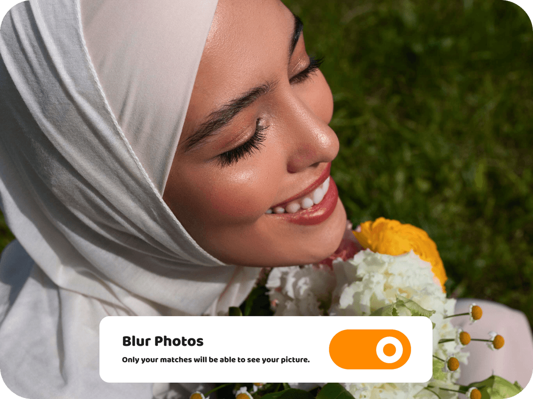 Profile Blur or Unblur Feature for Women on VIDNIK